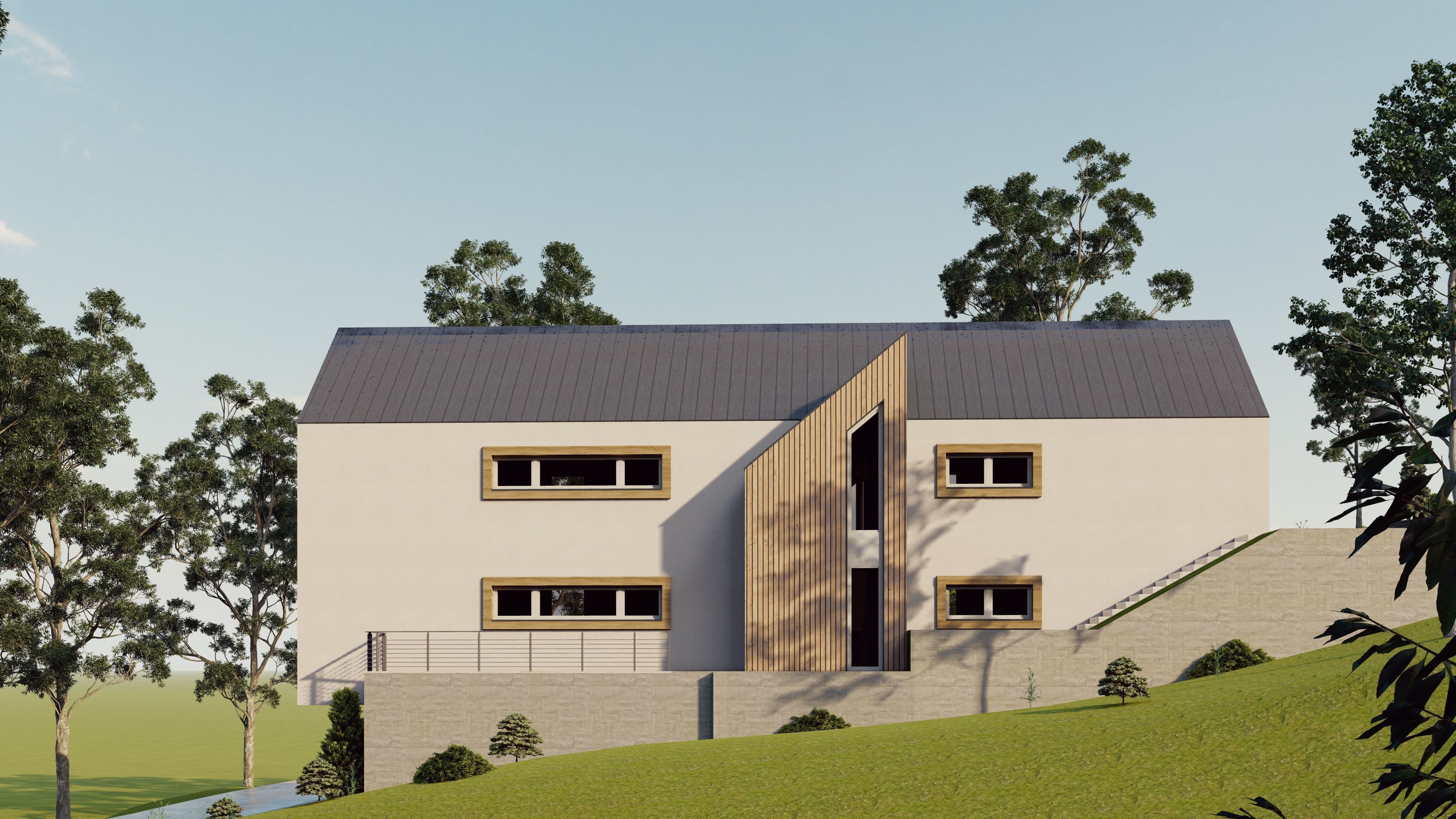 villa 106  Low-poly 3D model_8