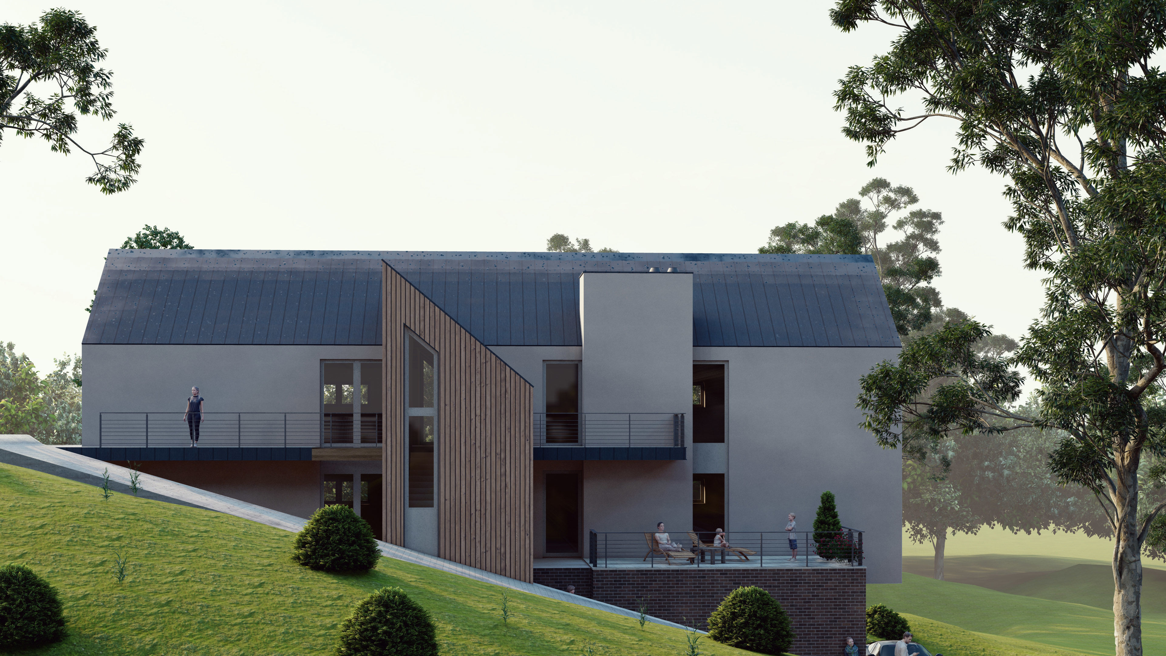 villa 106  Low-poly 3D model_5