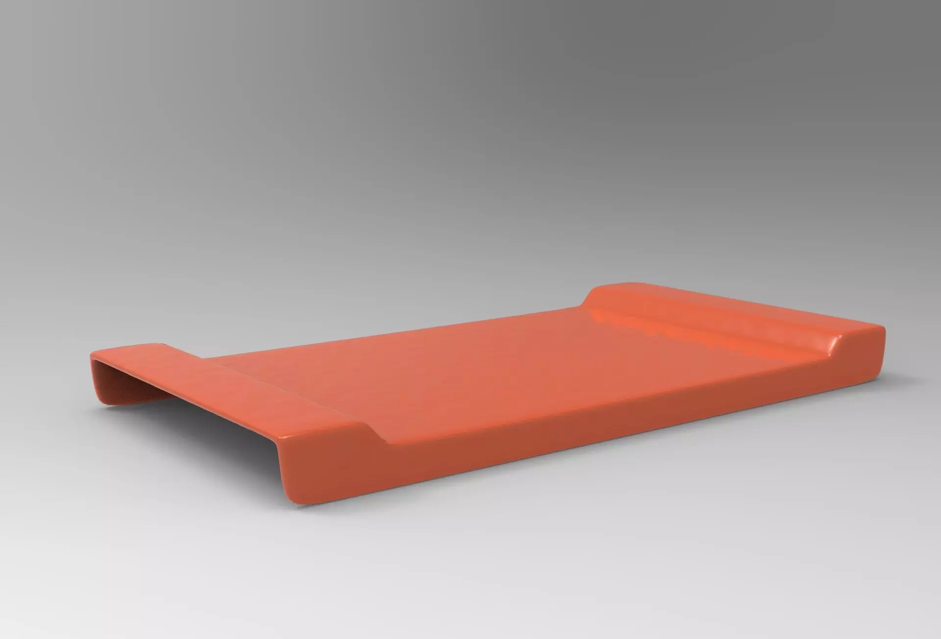 Uge Tray Low-poly 3D model_0