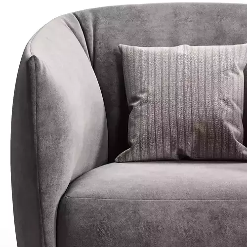 Poliform Santa Monica Armchair 3D model