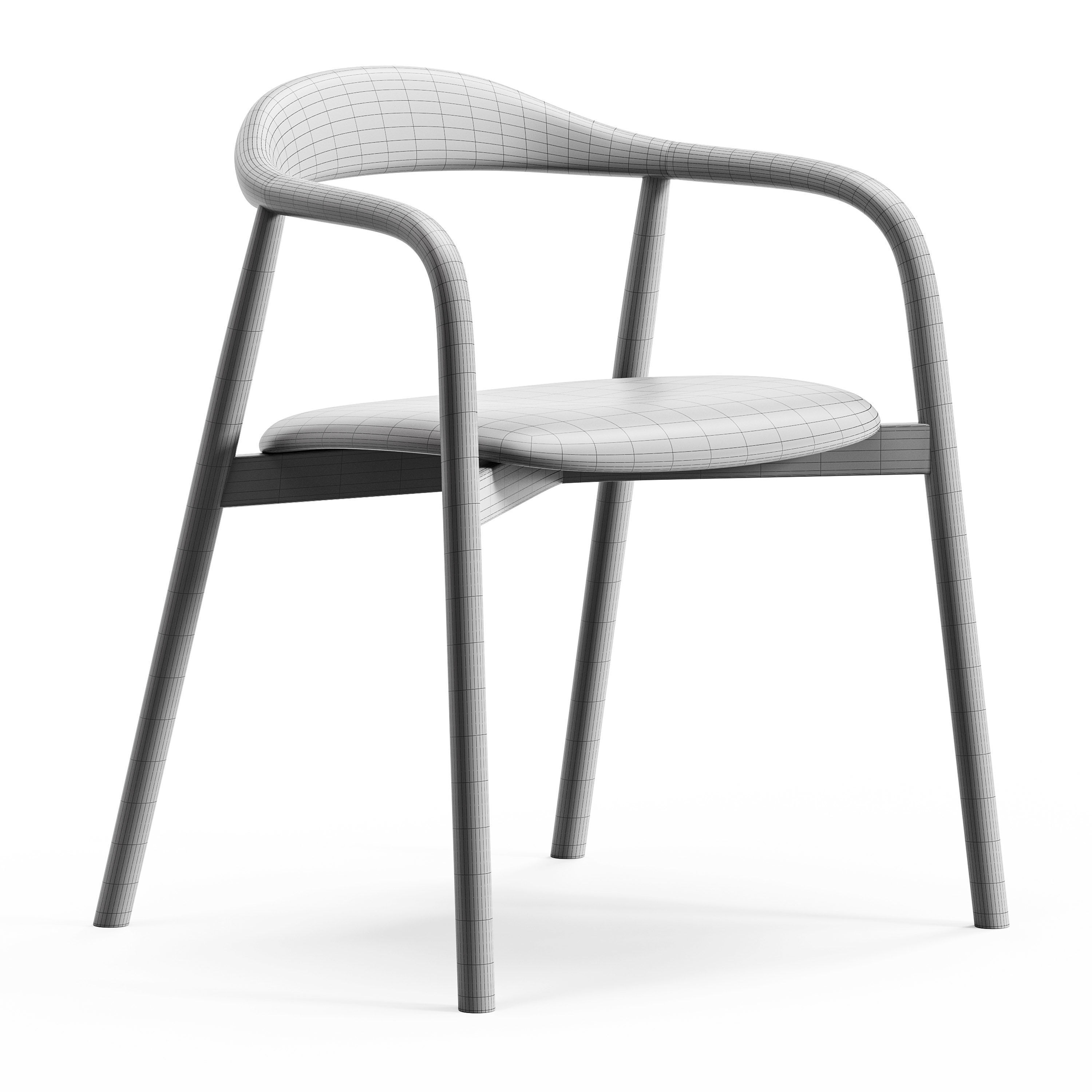 Sovet Autumn Chair 3D model_2
