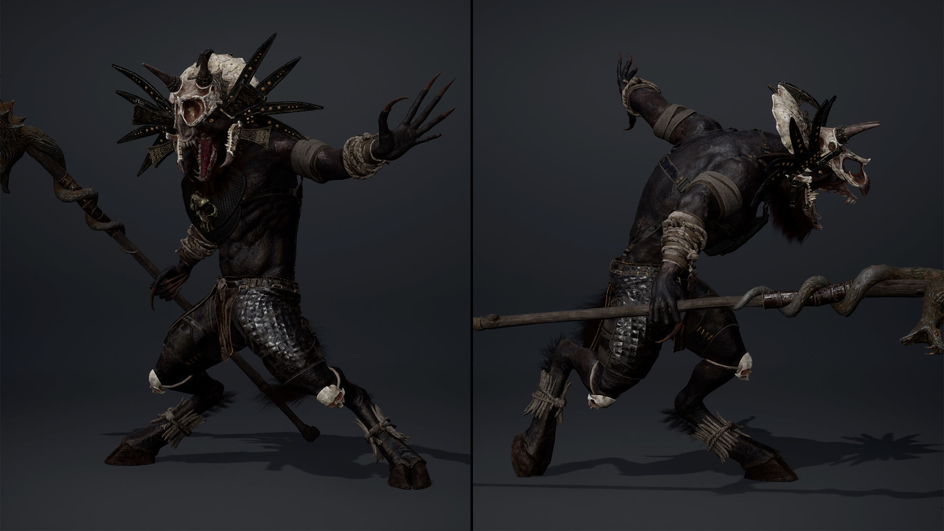 Shadow Mage Arm2 Brutal Low-poly 3D model_5