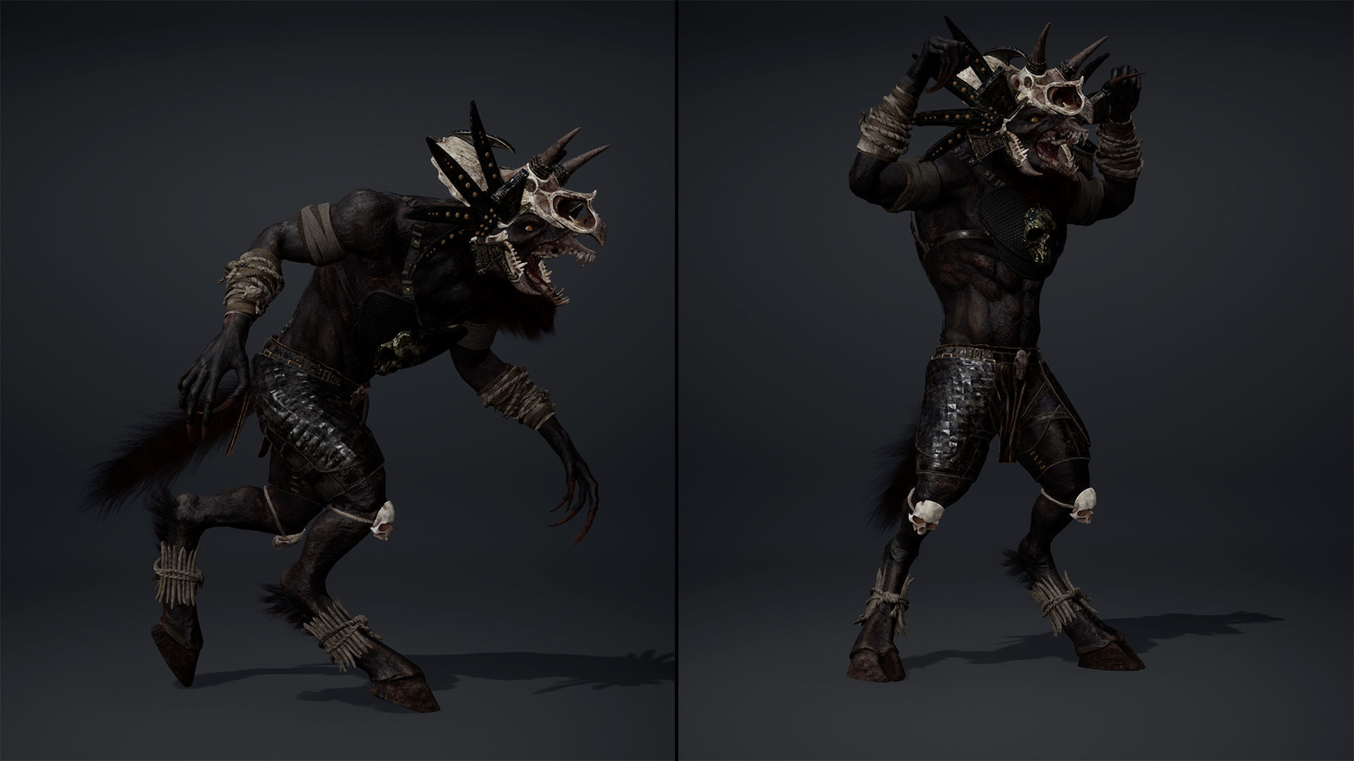 Shadow Mage Arm2 Brutal Low-poly 3D model_14