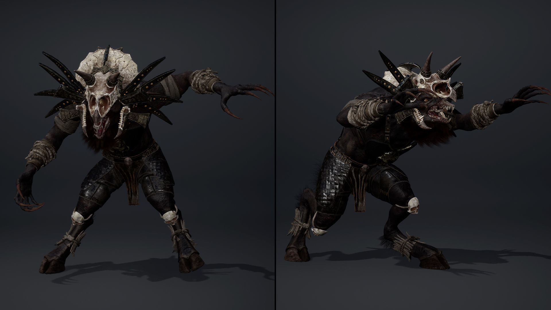 Shadow Mage Arm2 Brutal Low-poly 3D model_13