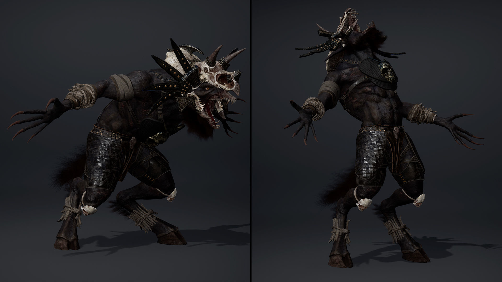 Shadow Mage Arm2 Brutal Low-poly 3D model_18