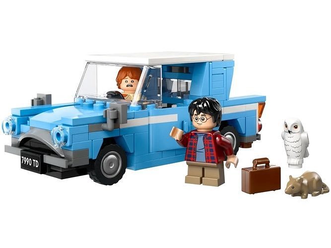 PixelBricks3D - LEGO Flying Ford Anglia 3D print model