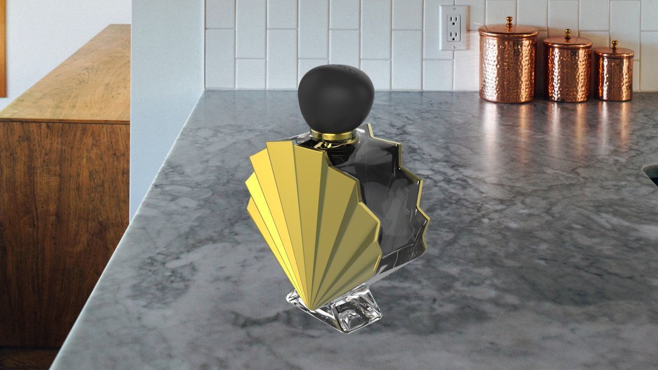 Nina Ricci VENUS 80 ml Low-poly 3D model_2