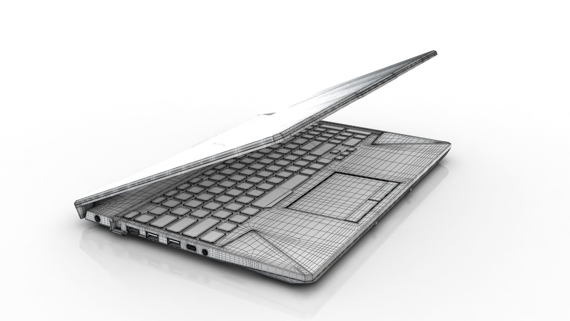 ASUS TUF Gaming Low-poly 3D model_16