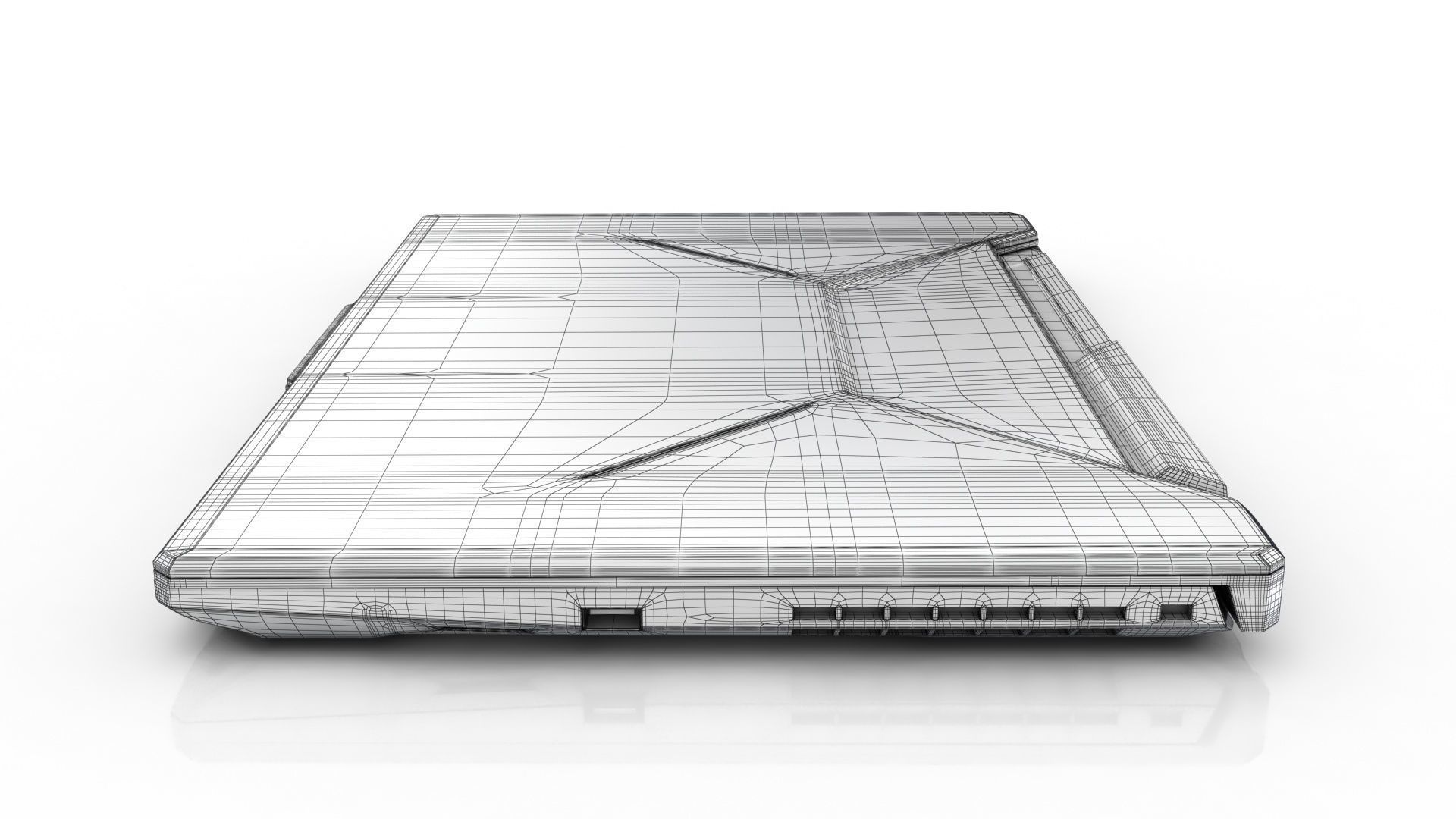 ASUS TUF Gaming Low-poly 3D model_15