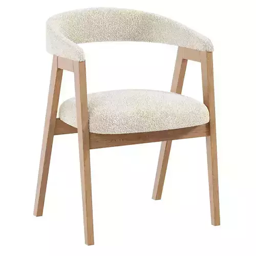Trevor Chair Cozy White