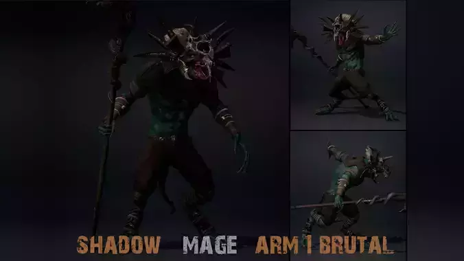 Shadow Mage Arm1 Brutal