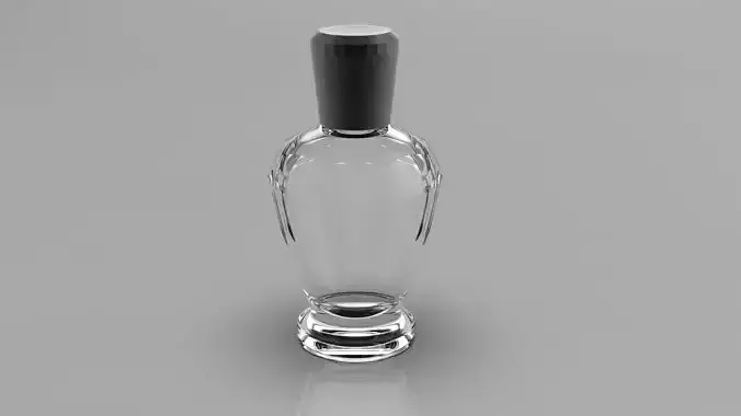 Flacon parfum Low-poly 3D model