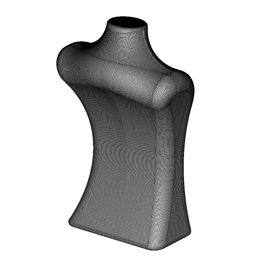 Necklace Display Stand 3D print model_4