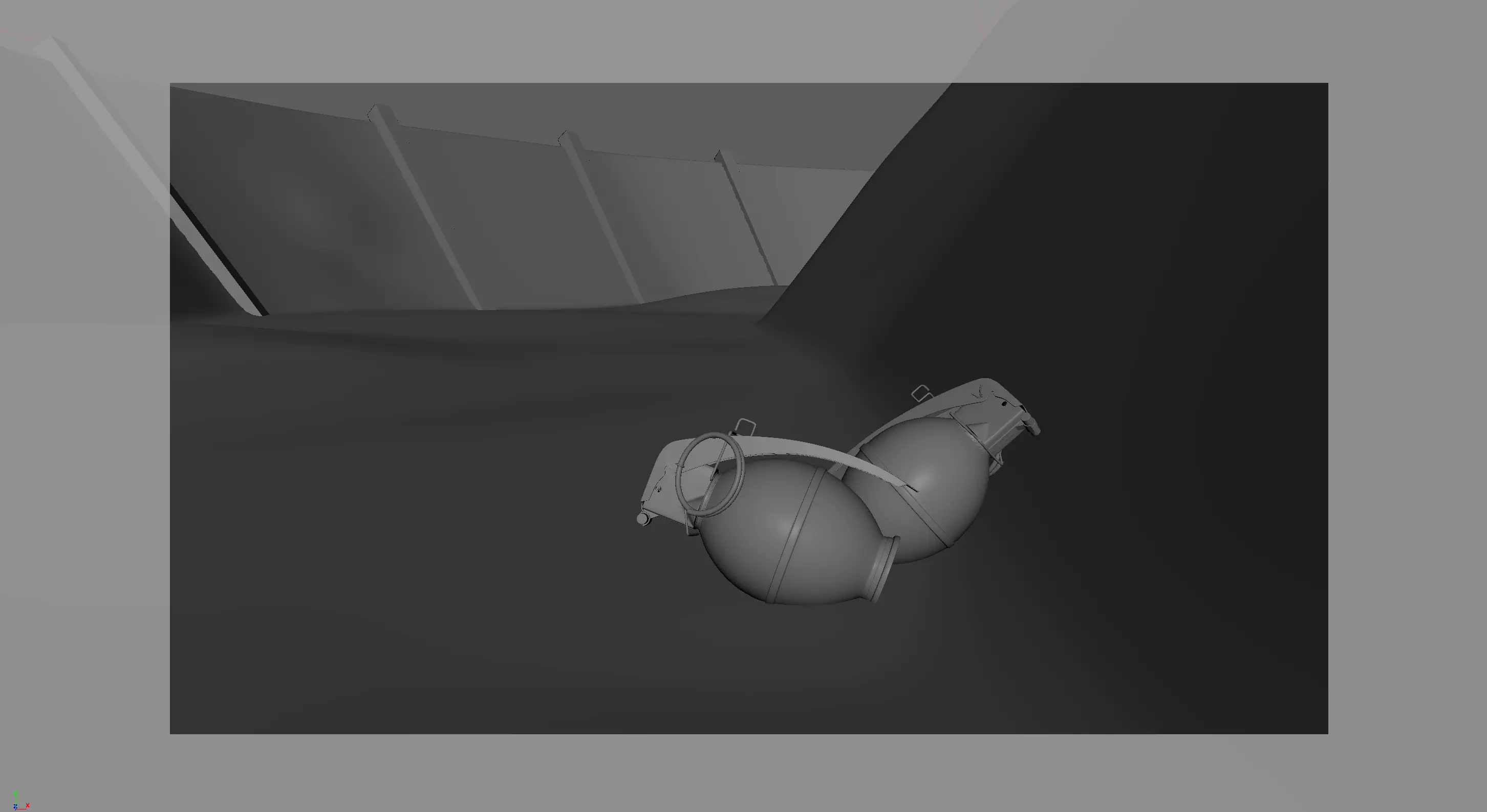 M69 Hand Grenade 3D model_0