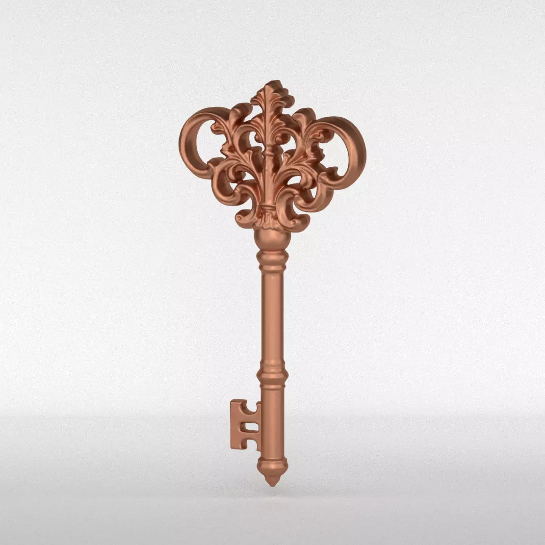 A key 3D print model