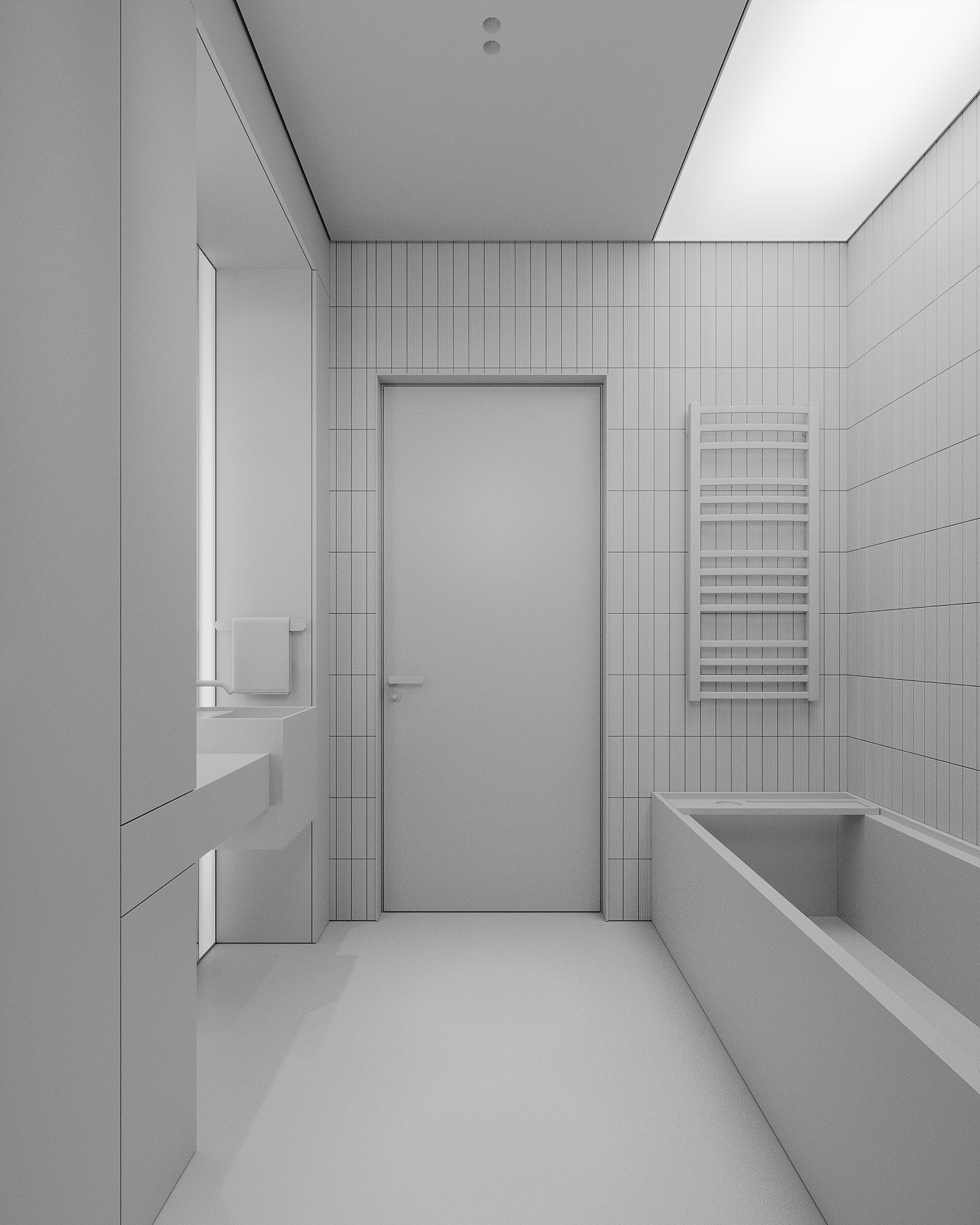 AR-24073 Black Box - Bathroom 3D Scene Free 3D model_12