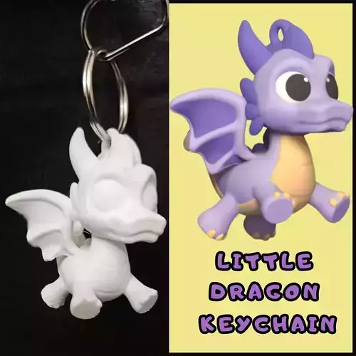 Little Dragon Keychain