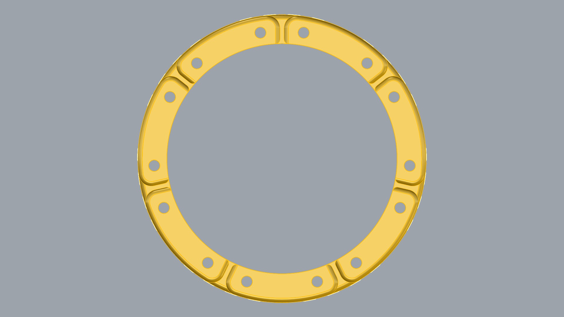 Luxurious Interlocking Band Ring JDBCo 3D print model_9