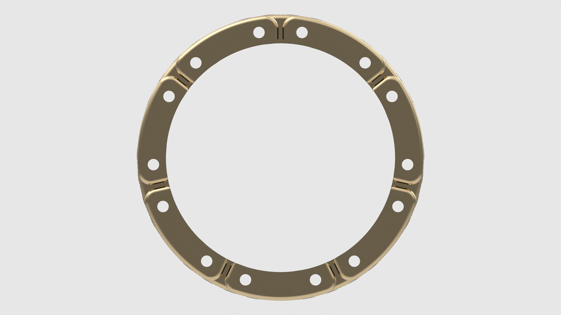 Luxurious Interlocking Band Ring JDBCo 3D print model_4