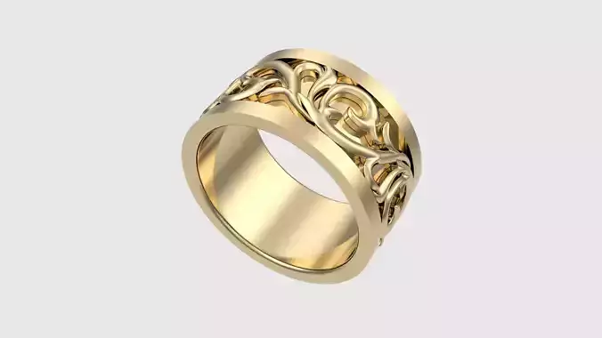Ornate Filigree Band Ring JDBCo