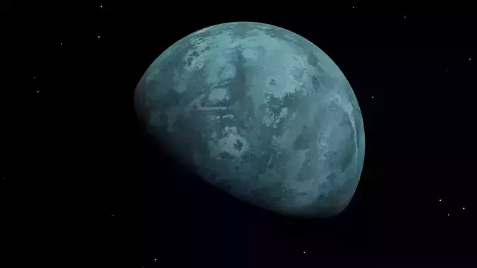 Sci-Fi Customizable procedural Planet