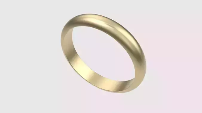 Refined Domed Band Ring JDBCo