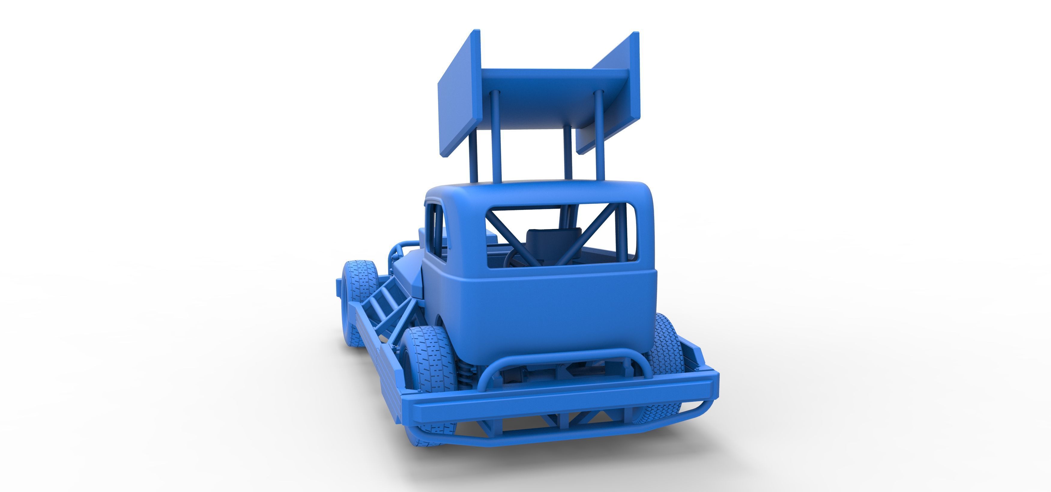 New Zealand Superstock car Scale 1 to 25 3D print model_41