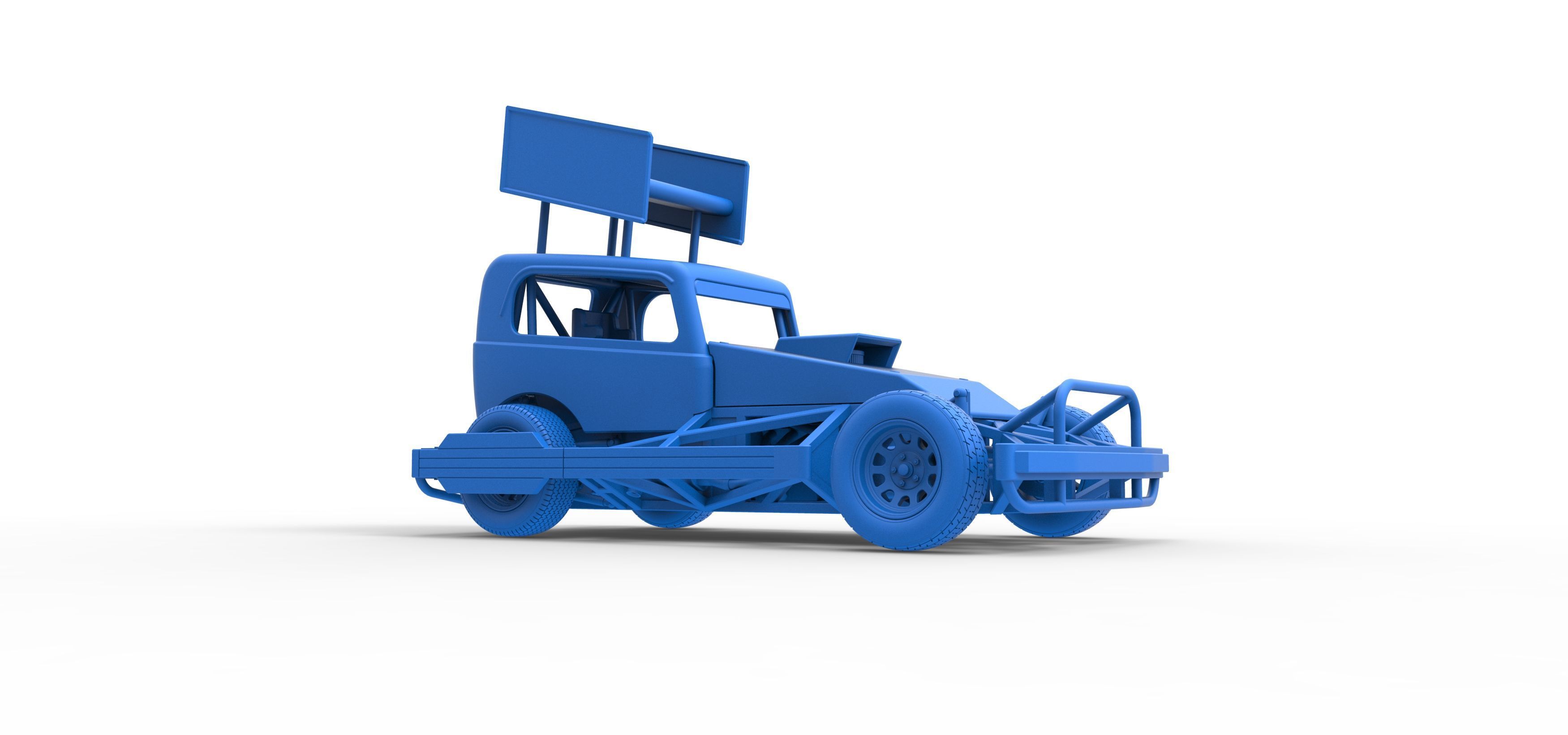 New Zealand Superstock car Scale 1 to 25 3D print model_52