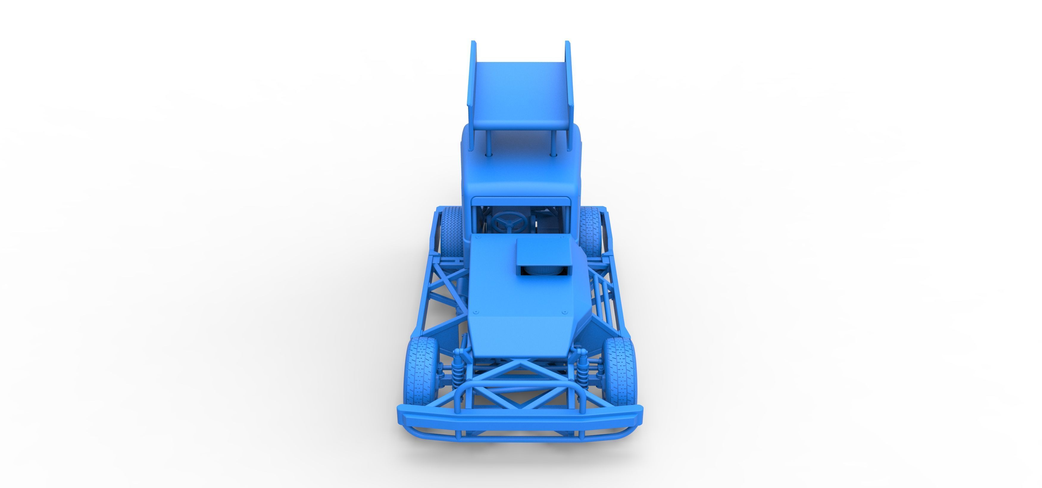 New Zealand Superstock car Scale 1 to 25 3D print model_35