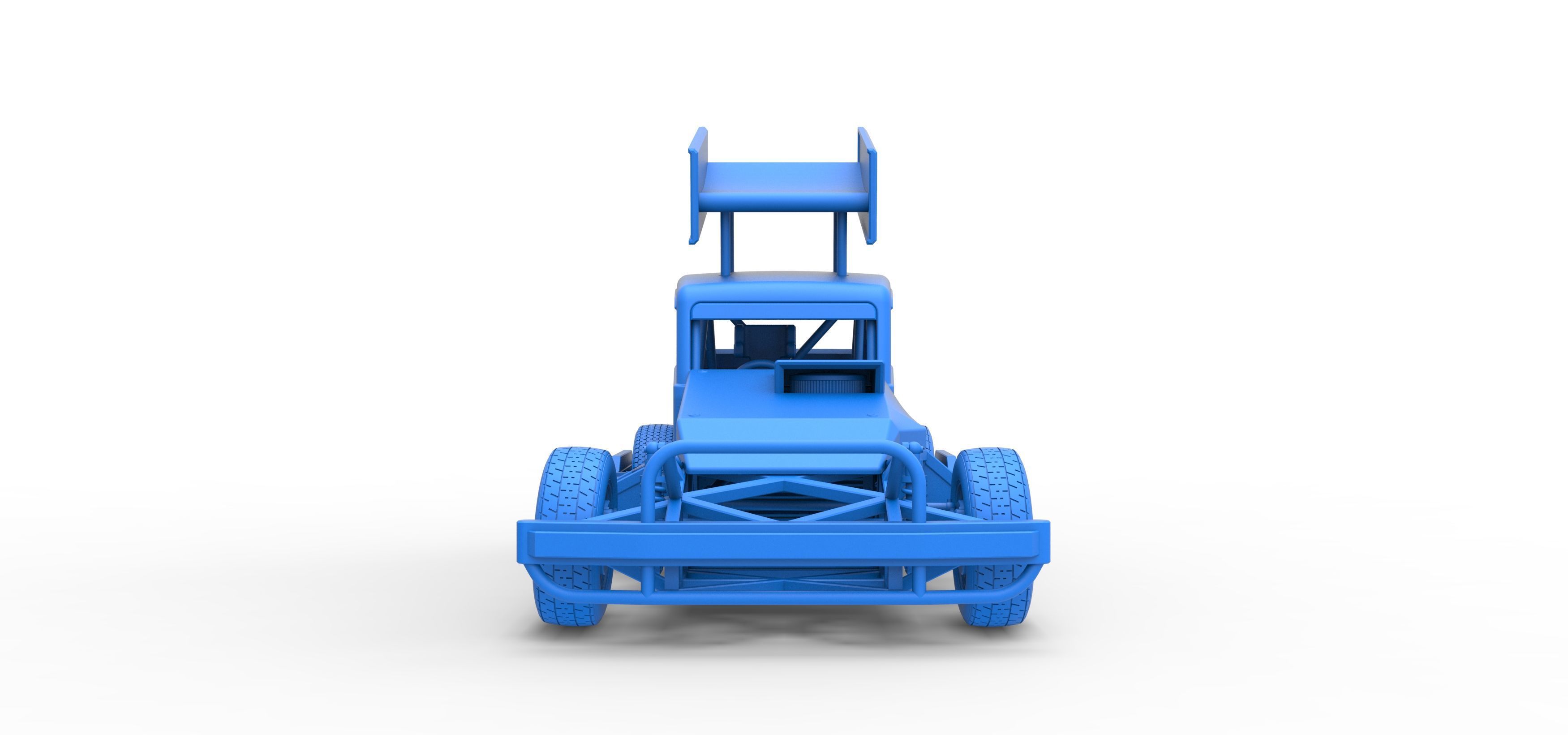 New Zealand Superstock car Scale 1 to 25 3D print model_34