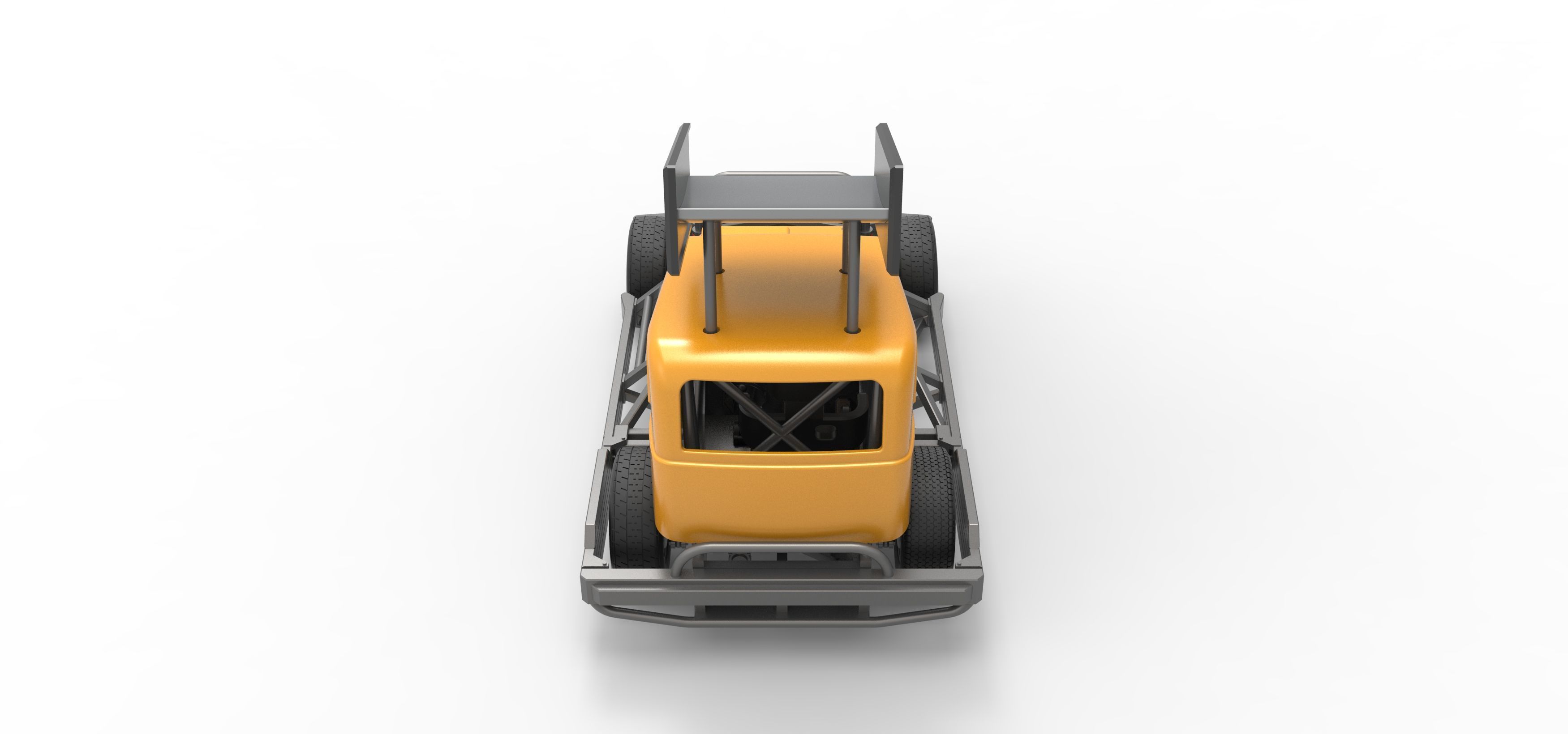 New Zealand Superstock car Scale 1 to 25 3D print model_17