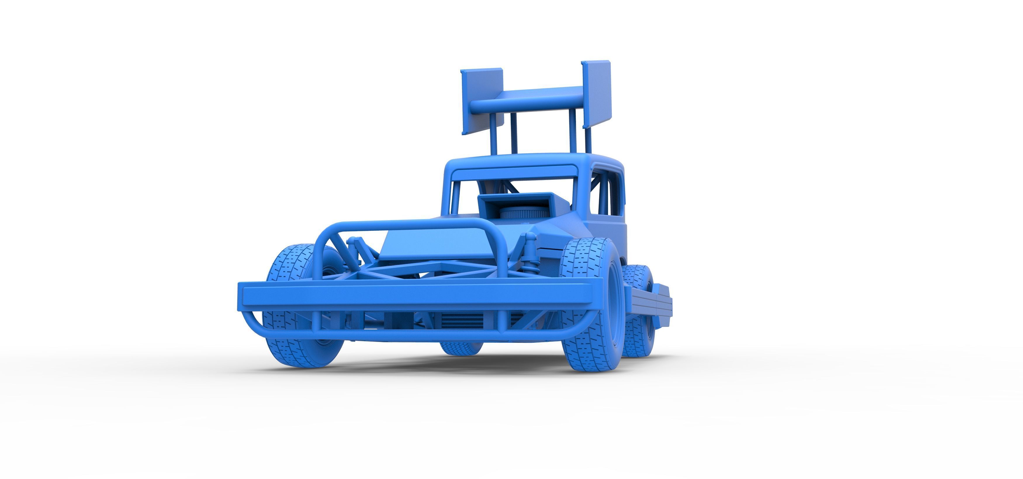 New Zealand Superstock car Scale 1 to 25 3D print model_33