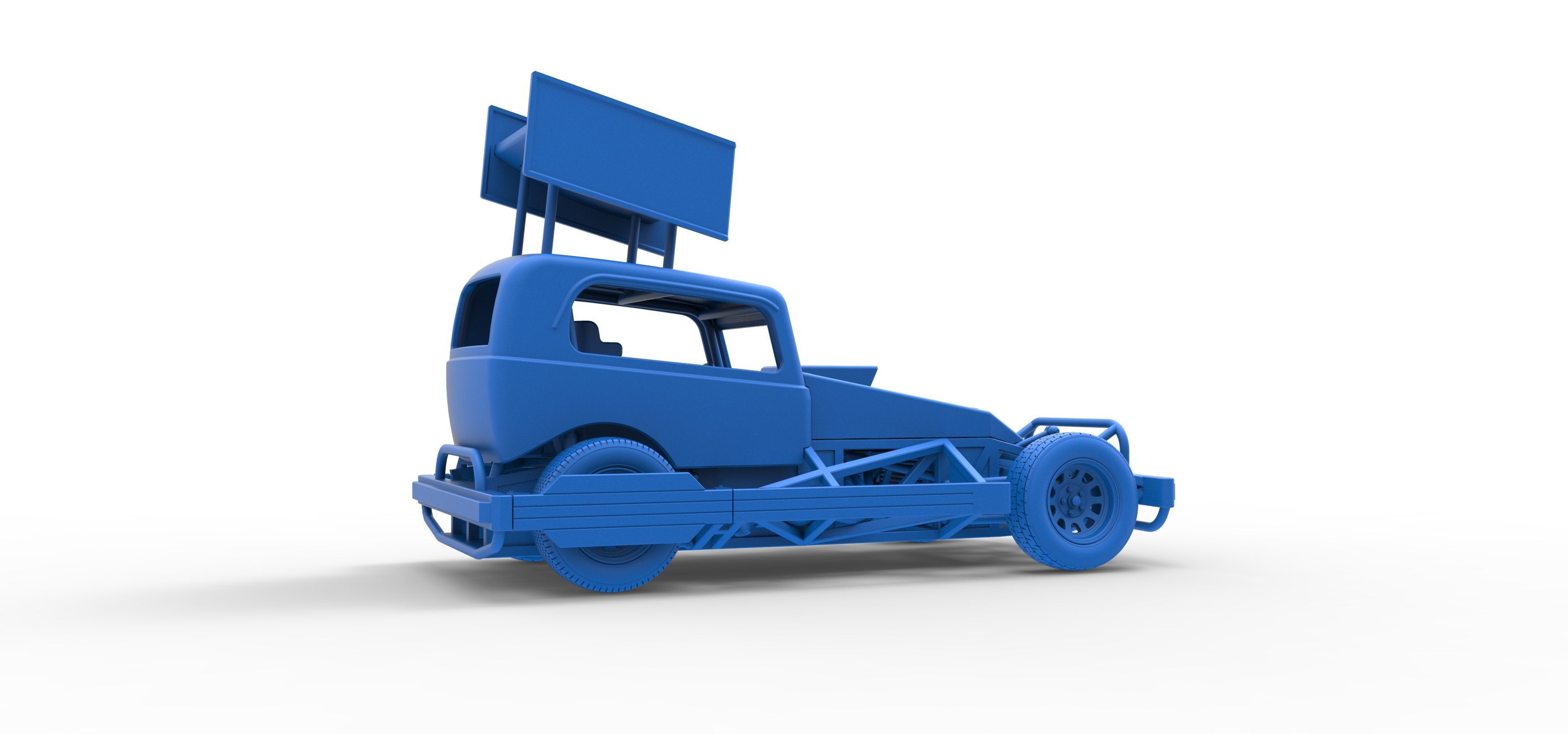 New Zealand Superstock car Scale 1 to 25 3D print model_48