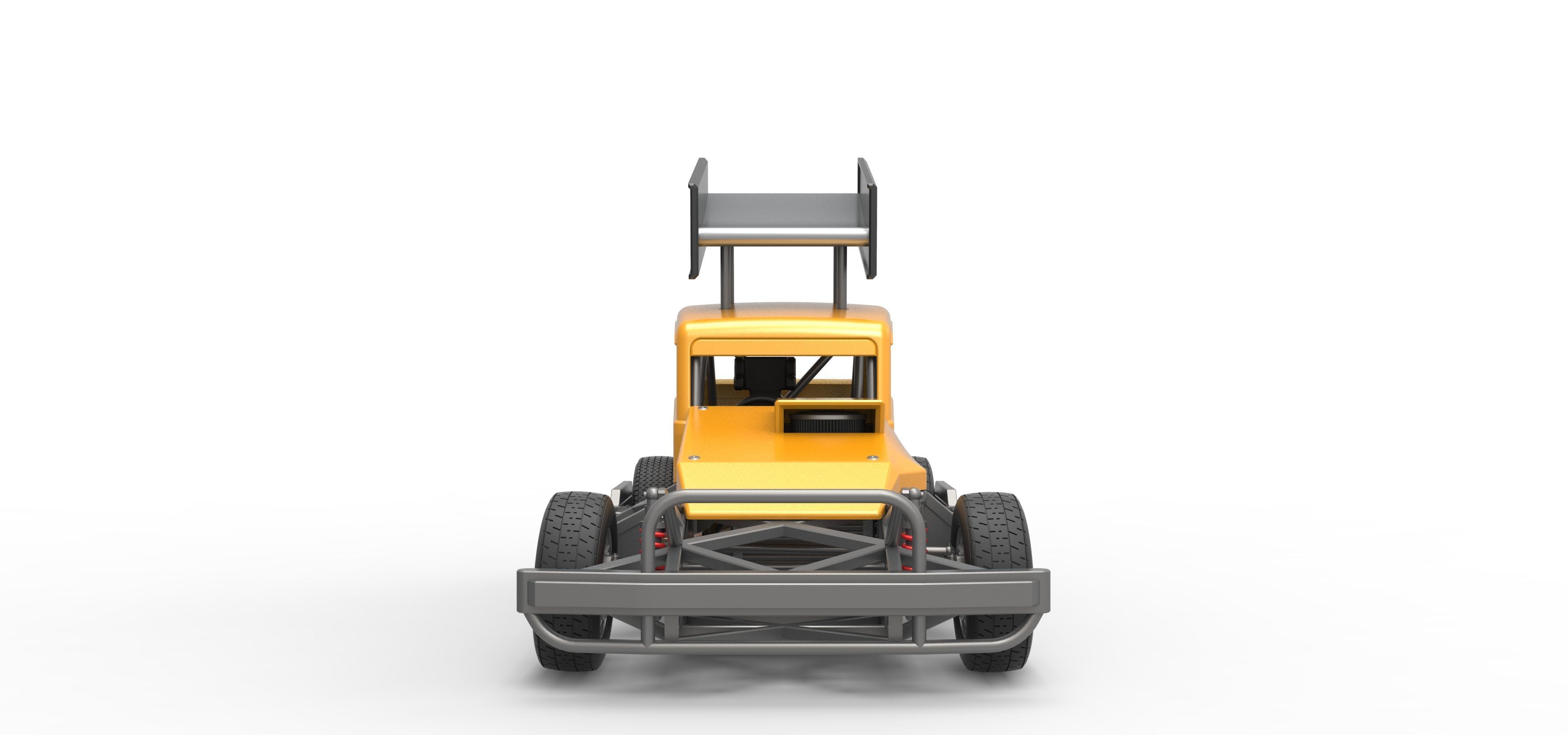 New Zealand Superstock car Scale 1 to 25 3D print model_7