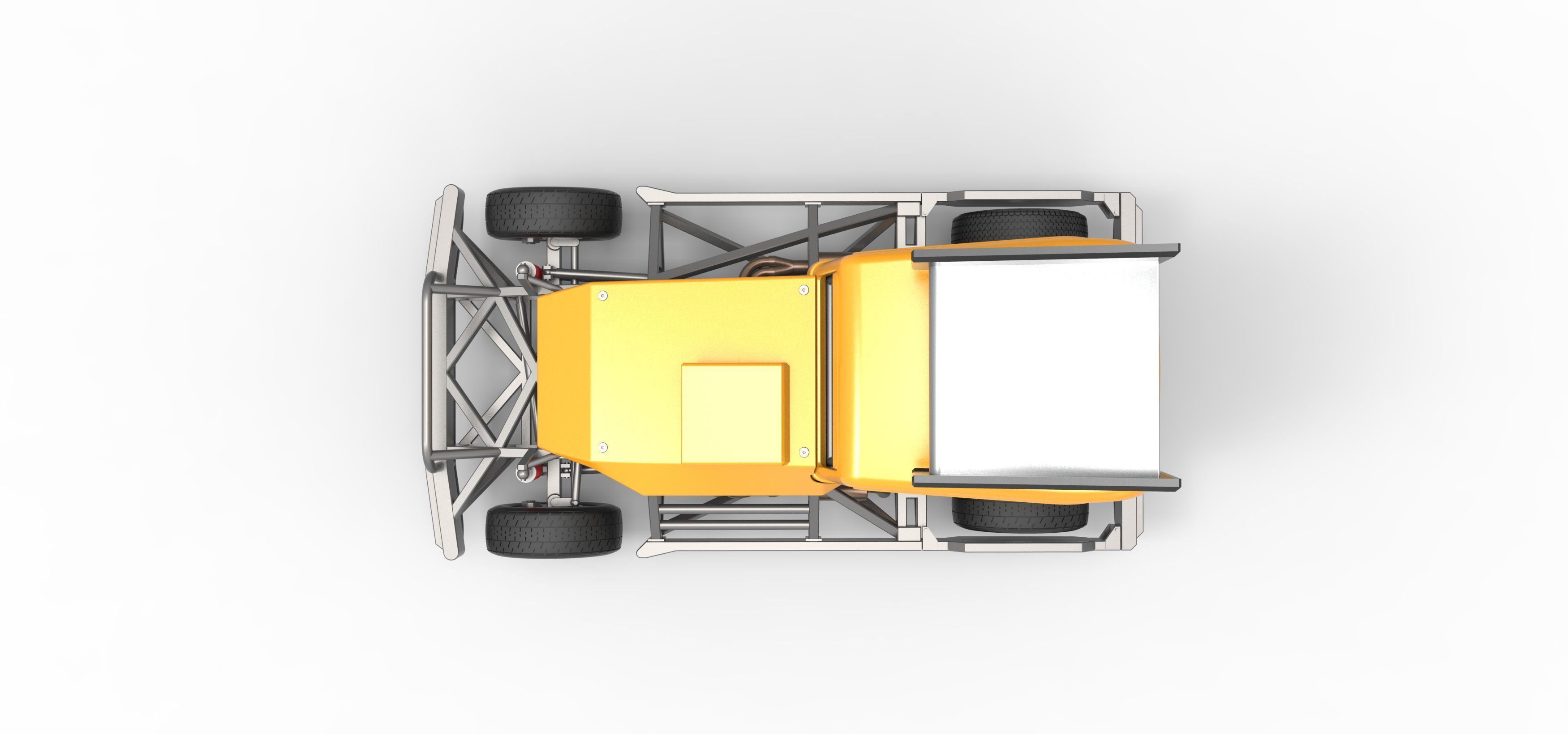 New Zealand Superstock car Scale 1 to 25 3D print model_11