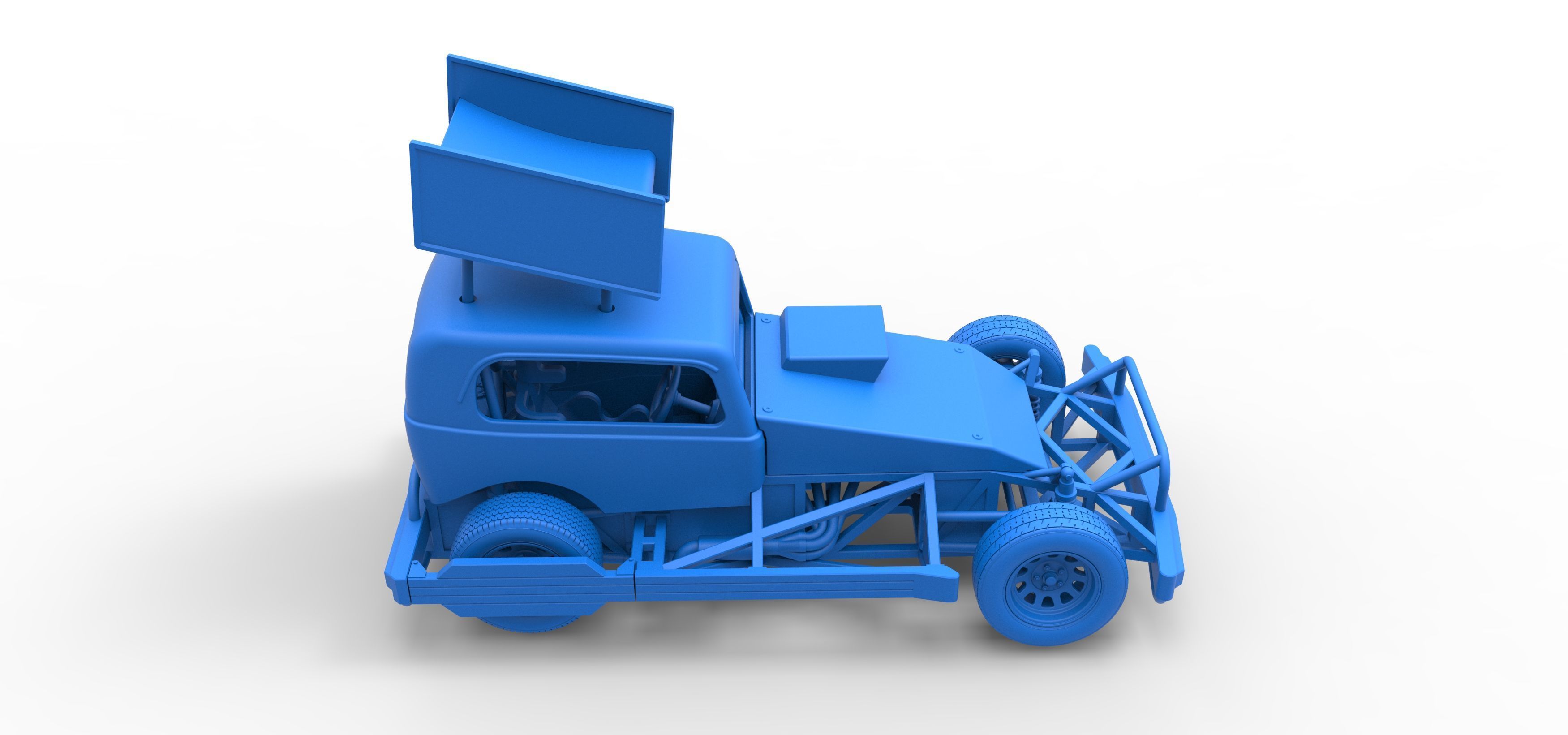 New Zealand Superstock car Scale 1 to 25 3D print model_50