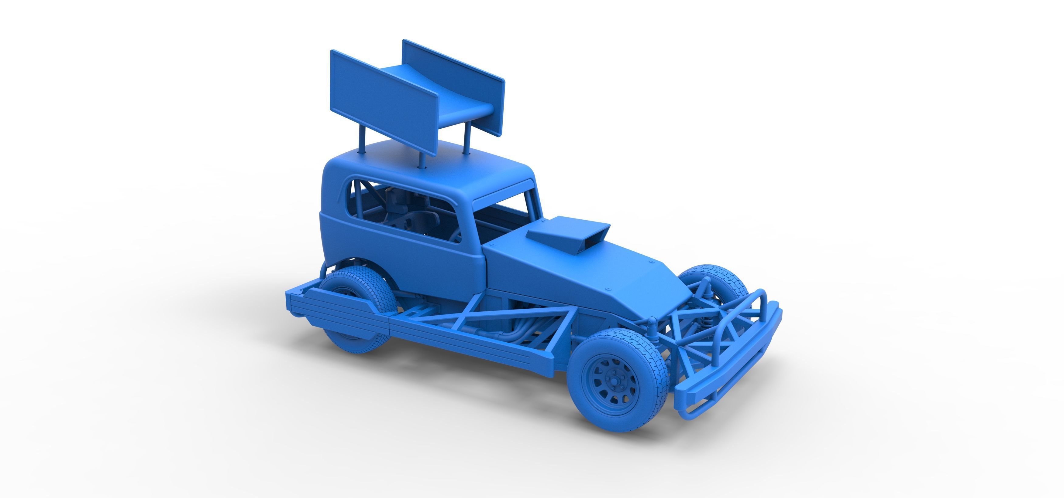 New Zealand Superstock car Scale 1 to 25 3D print model_51