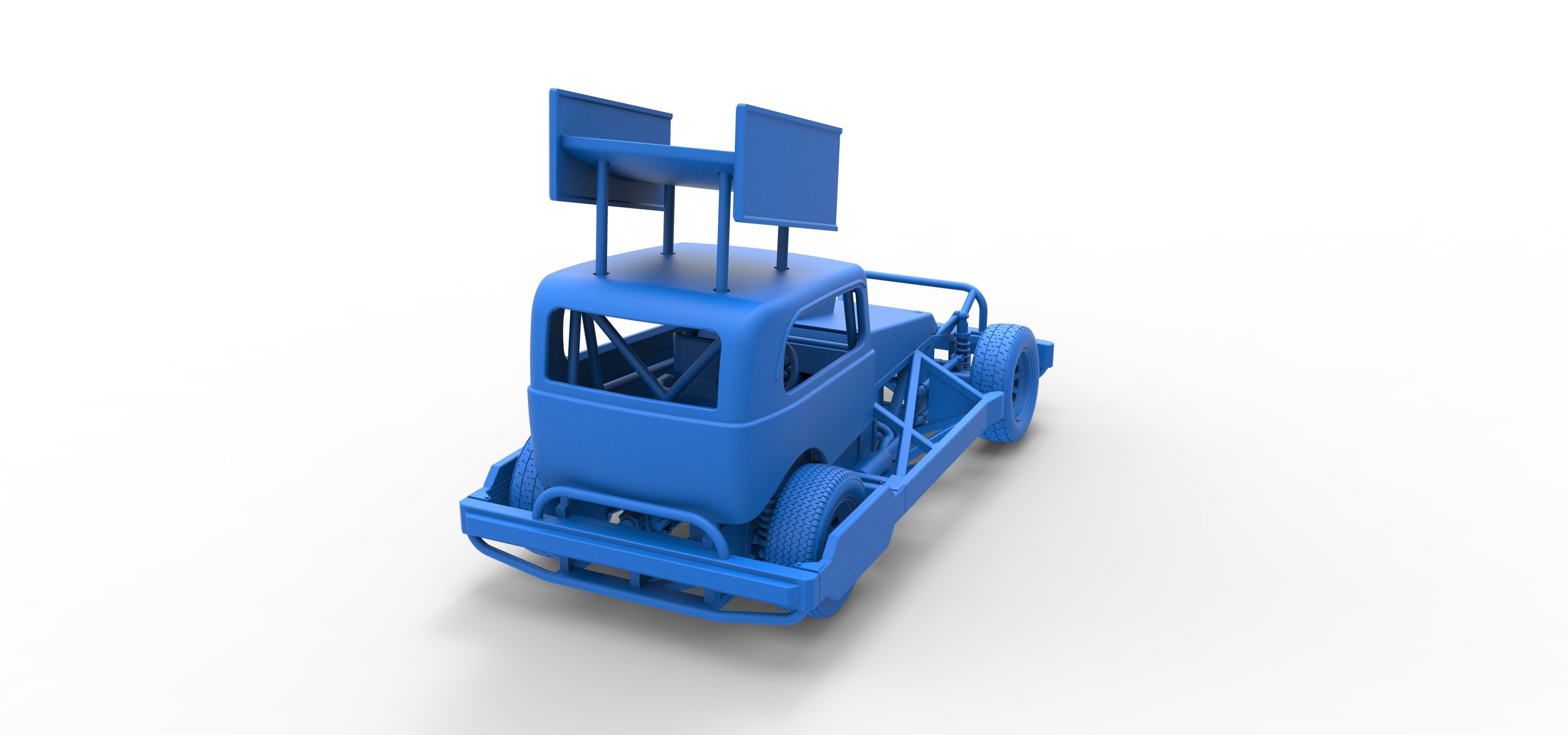 New Zealand Superstock car Scale 1 to 25 3D print model_45