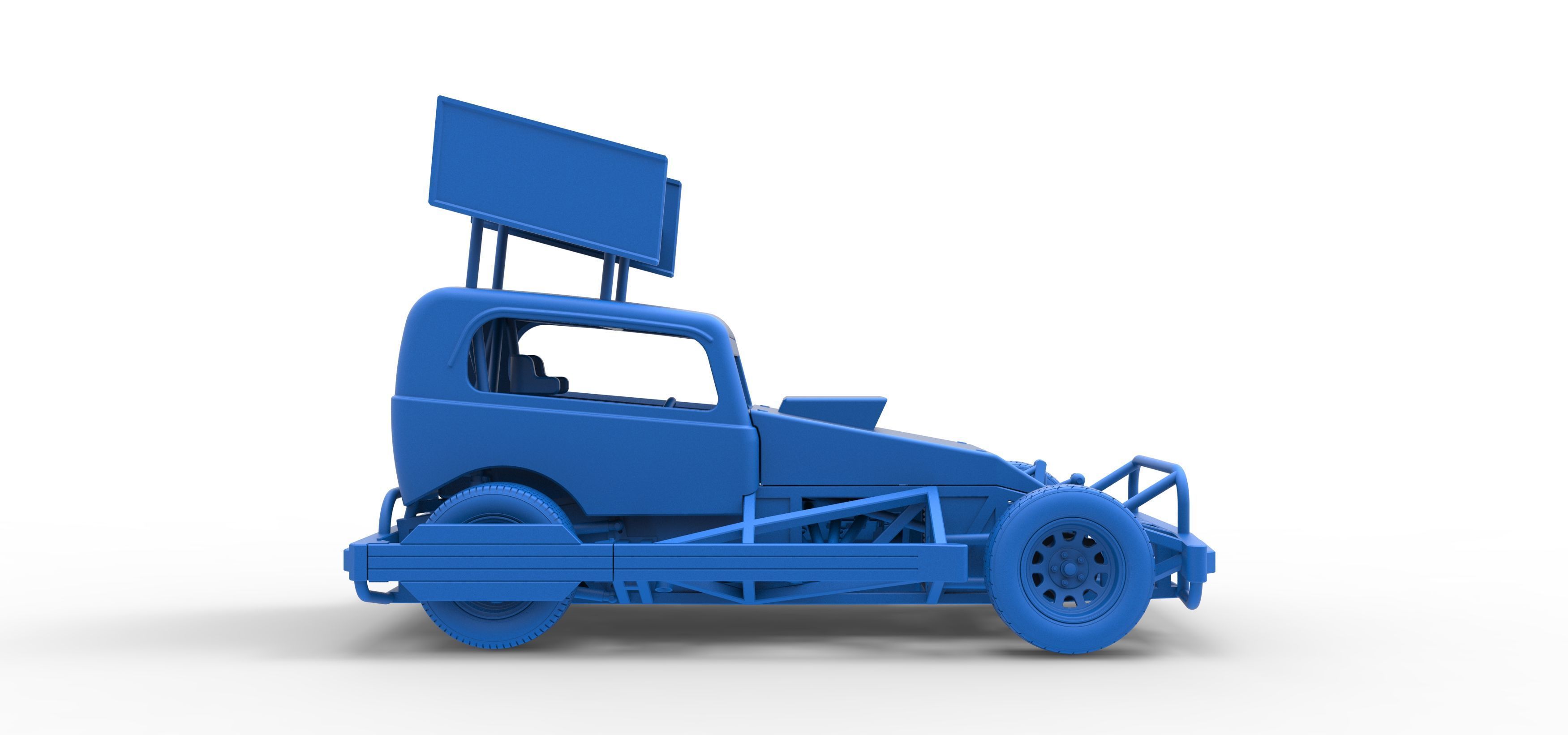 New Zealand Superstock car Scale 1 to 25 3D print model_49