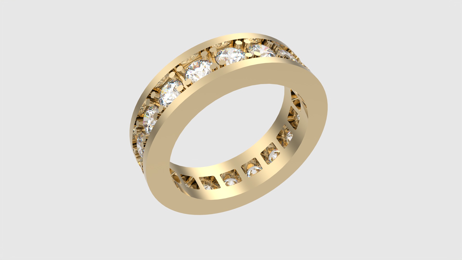 Radiant Channel Set Band JDBCo 3D print model_17