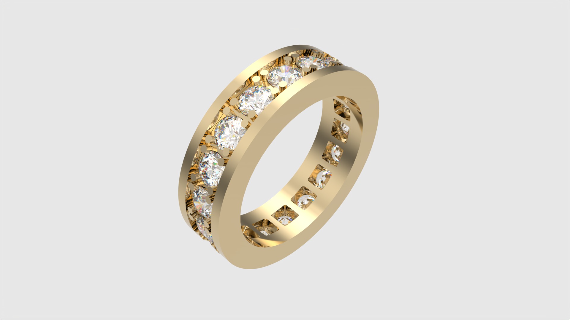 Radiant Channel Set Band JDBCo 3D print model_25