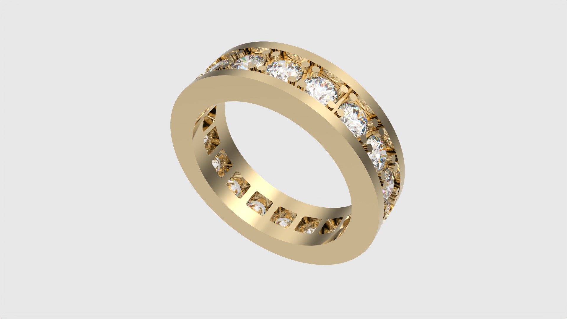 Radiant Channel Set Band JDBCo 3D print model_22