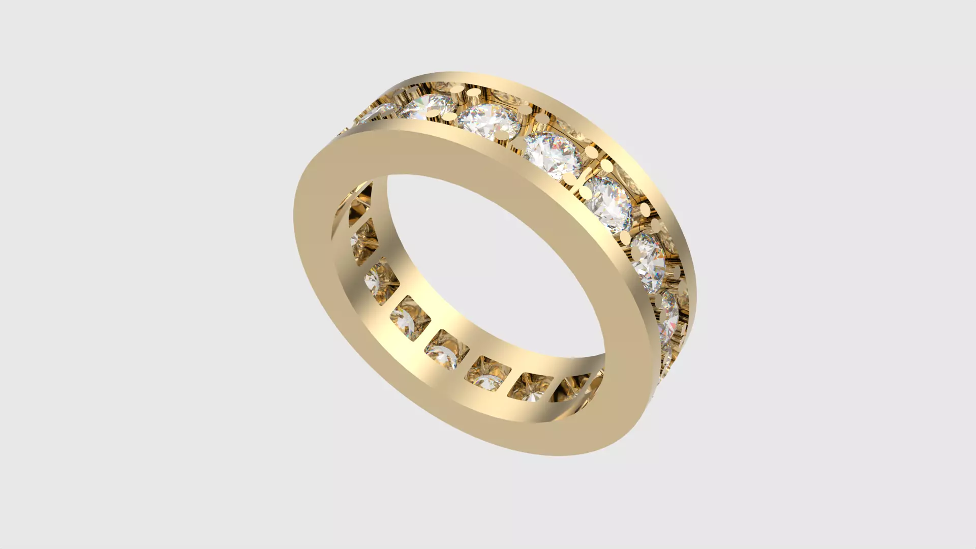 Radiant Channel Set Band JDBCo 3D print model_0