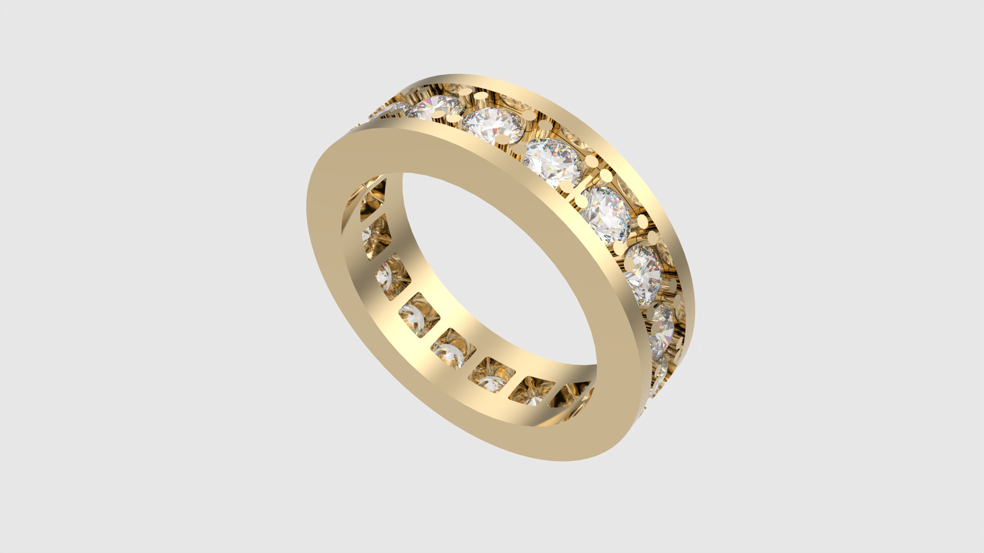 Radiant Channel Set Band JDBCo 3D print model_29