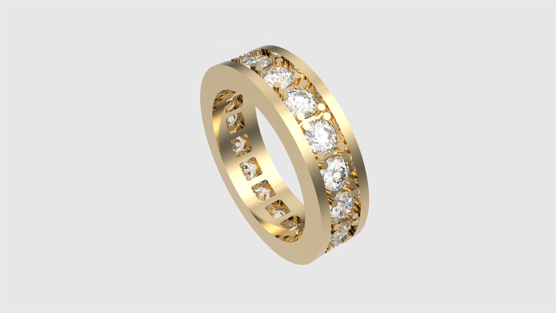 Radiant Channel Set Band JDBCo 3D print model_21