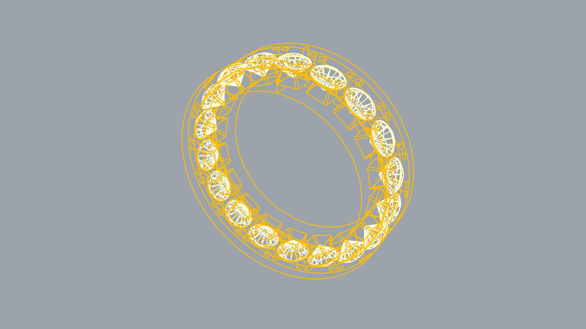 Radiant Channel Set Band JDBCo 3D print model_8