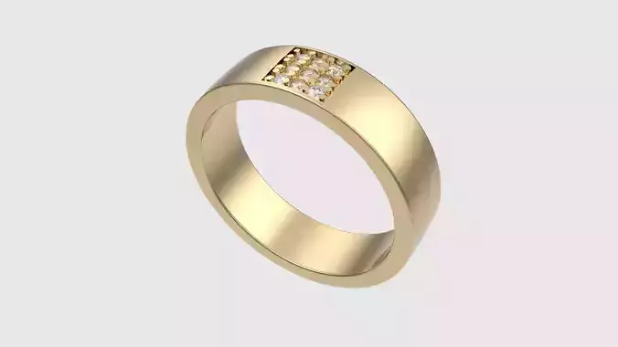 Sophisticated Diamond Accent Band JDBCo