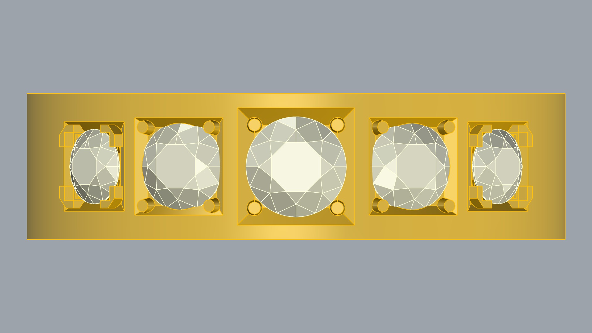 Bold Channel Set Band JDBCo 3D print model_13