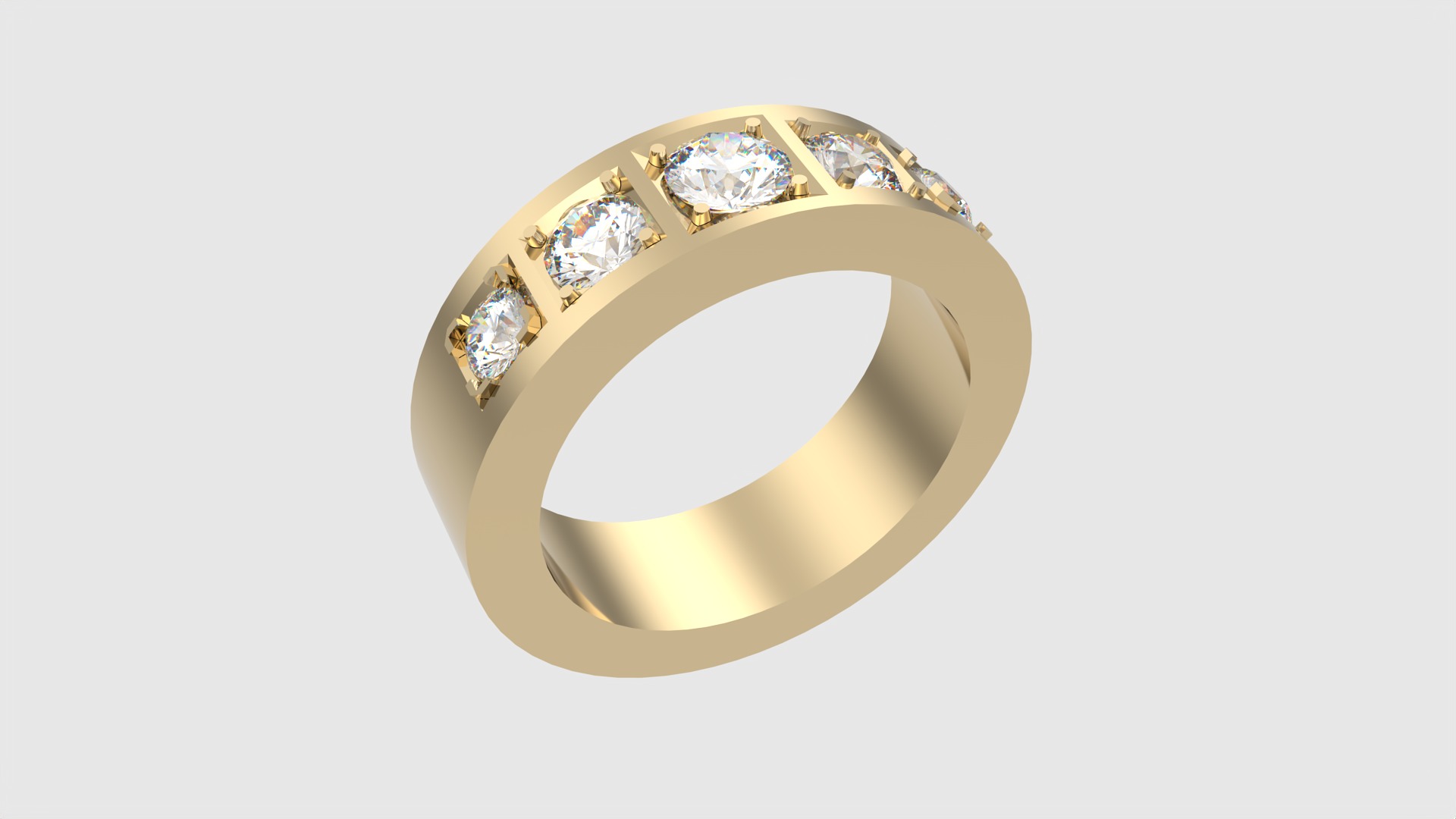 Bold Channel Set Band JDBCo 3D print model_17