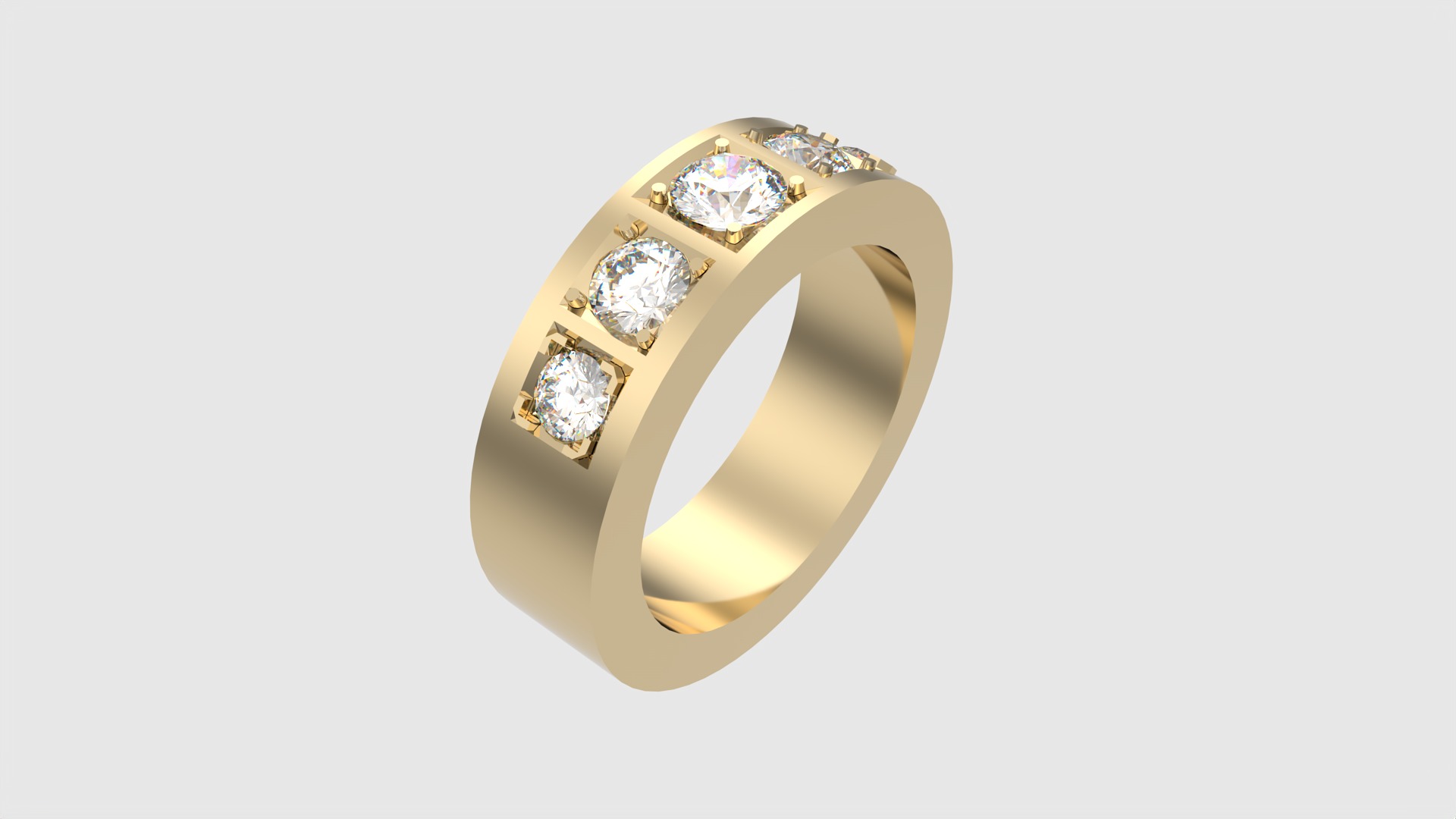 Bold Channel Set Band JDBCo 3D print model_18